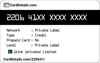 Card Details: 220641