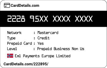 Card Details: 222895