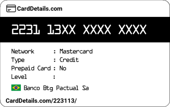 Card Details: 223113