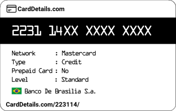 Card Details: 223114