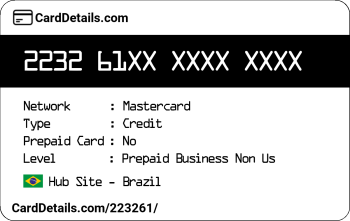 Card Details: 223261