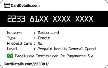 Card Details: 223381