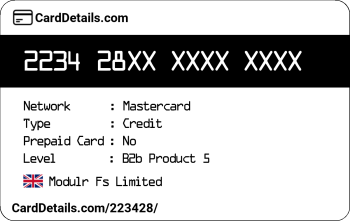 Card Details: 223428