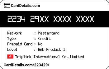 Card Details: 223429