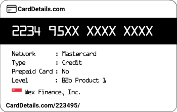 Card Details: 223495