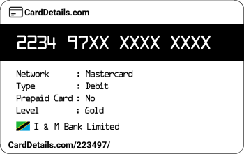 Card Details: 223497