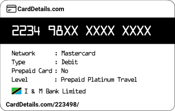 Card Details: 223498