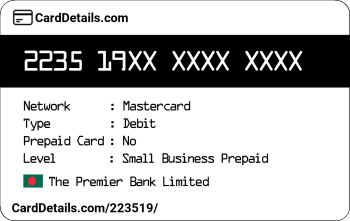 Card Details: 223519