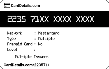 Card Details: 223571