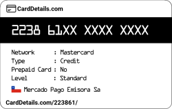 Card Details: 223861