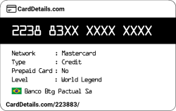 Card Details: 223883