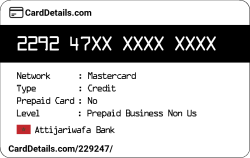 Card Details: 229247
