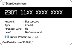 Card Details: 230911