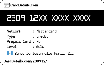 Card Details: 230912