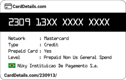 Card Details: 230913