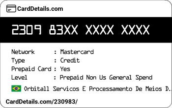 Card Details: 230983