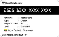 Card Details: 252513