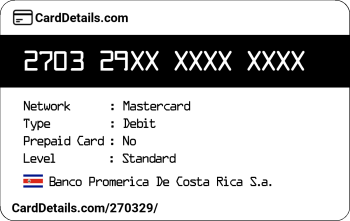 Card Details: 270329