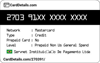 Card Details: 270391