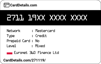Card Details: 271119