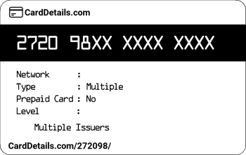 Card Details: 272098