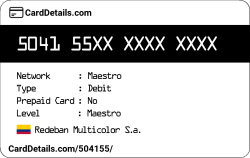 Card Details: 504155