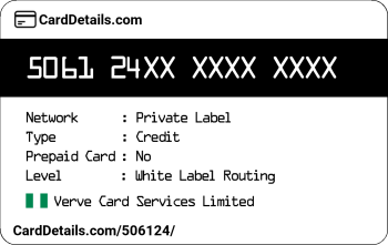 Card Details: 506124