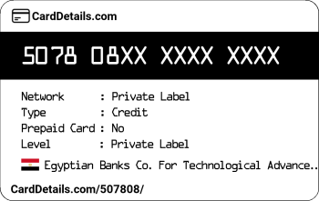 Card Details: 507808