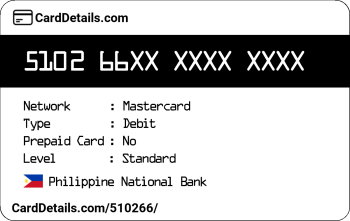Card Details: 510266