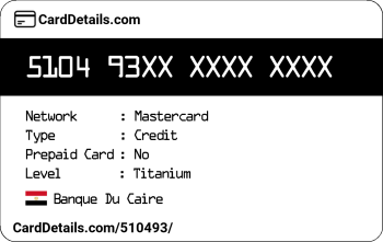 Card Details: 510493