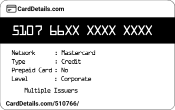Card Details: 510766
