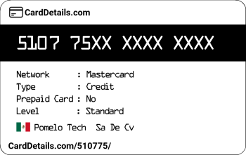 Card Details: 510775