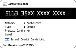 Card Details: 511335