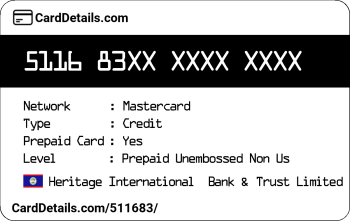 Card Details: 511683