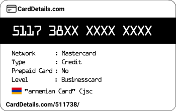 Card Details: 511738