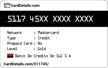 Card Details: 511745