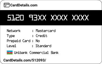 Card Details: 512093