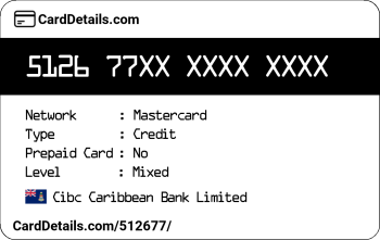 Card Details: 512677