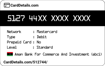 Card Details: 512744