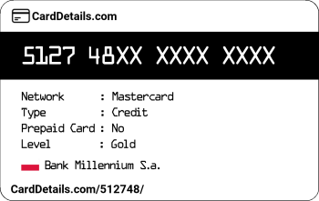 Card Details: 512748