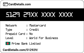 Card Details: 512929