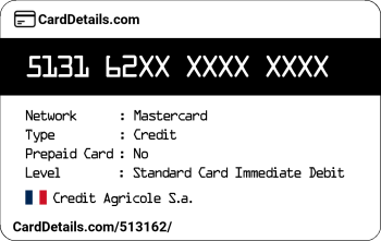 Card Details: 513162