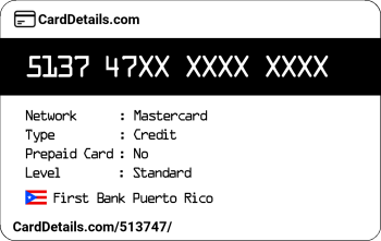 Card Details: 513747