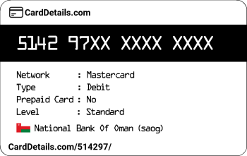Card Details: 514297
