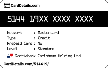 Card Details: 514419