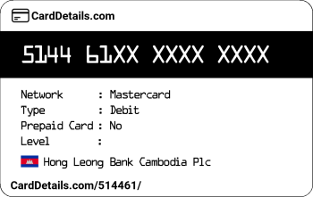 Card Details: 514461