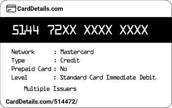 Card Details: 514472