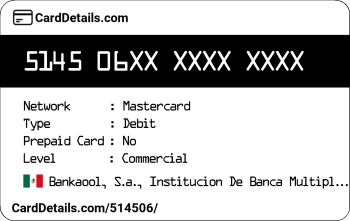 Card Details: 514506