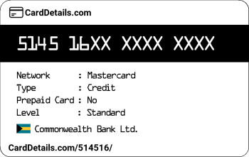 Card Details: 514516
