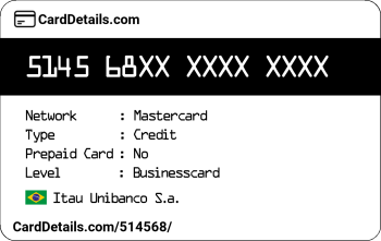 Card Details: 514568